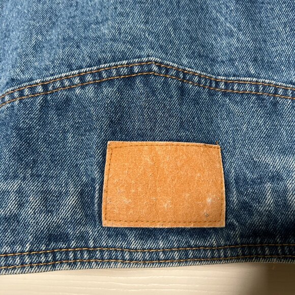 Vintage 90S Planet Hollywood Barcelona Denim Jean Jacket Mens Size Large - Picture 4 of 9